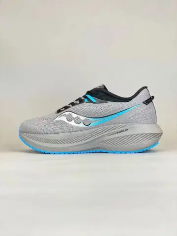 Saucony 러닝화 그레이/블루