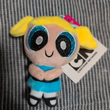 버블스 봉제 인형 키링