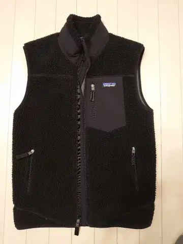 Patagonia 플리스 베스트 블랙 레트로X