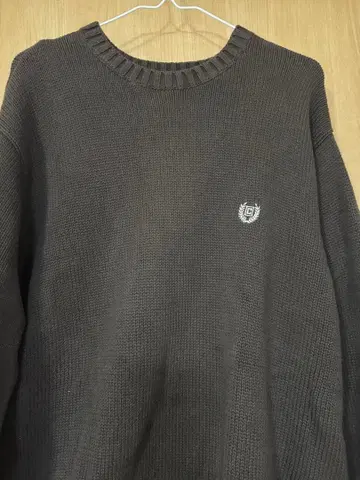 CHAPS 다크 브라운 니트 스웨터 L 사이즈