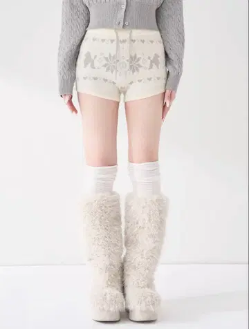 Darich 노르딕 니트 숏팬츠