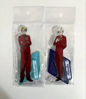 A3! JR 도카이 콜라보 아크릴 스탠드 우츠키 치카게 미카게 미츠