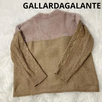 개럴개런트 퍼 케이블 짜임 울 니트 스웨터 이소재