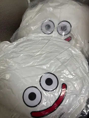 드래곤 퀘스트 커다란 폭신폭신 봉제 인형 슬라임 스노우 2개 세트