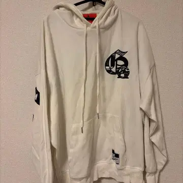 GALLIS ADDICTION 화이트 후드티