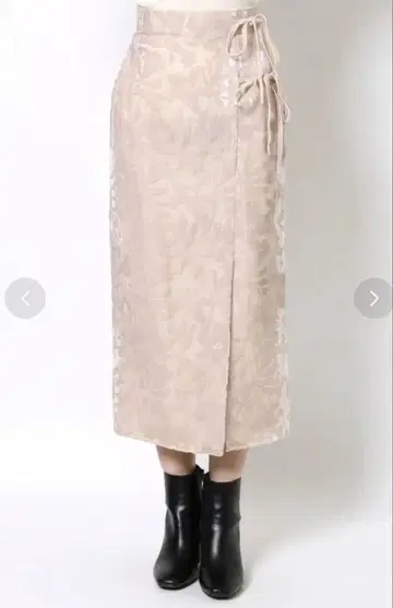 MERCURY DUO 머큐리 듀오 벨로아 펄 롱 스커트 벨로아