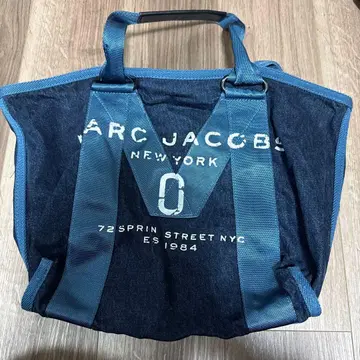 MARC JACOBS 데님 토트백