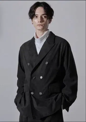 [ CLEL ] 더블 테크 페이드 테일러드 자켓