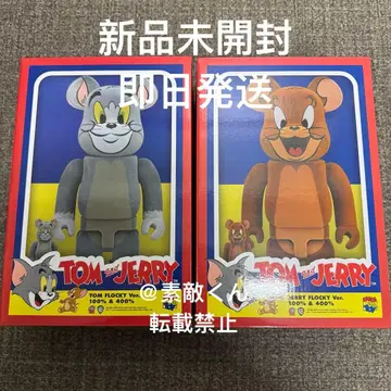 베어브릭 톰과 제리 플로키 400% 100%