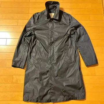 MACKINTOSH 나일론 스텐카라 코트 네이비