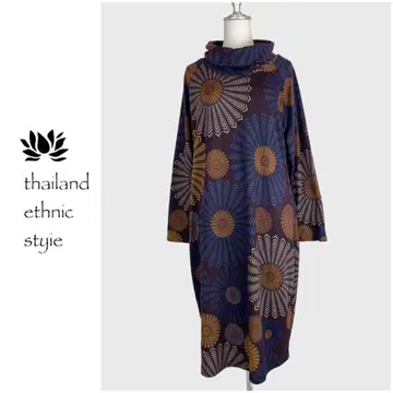 [새상품] [1점 한정] 기모 원피스 퍼플 MD942