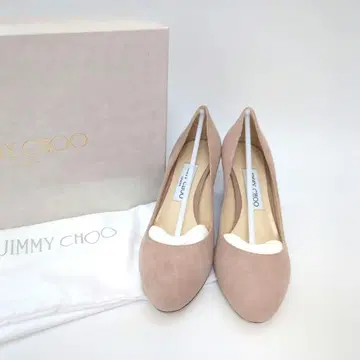 미사용 새상품 지미추 Jimmy Choo 베이지 펌프스