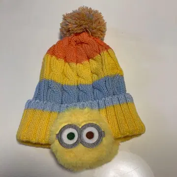[미니언] 니트 모자 USJ 키즈 사이즈