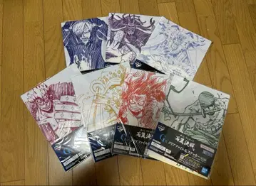 원피스 제일복권 G상 클리어 파일 & 스티커