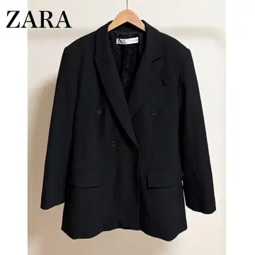 ZARA 오버 사이즈 테일러드 자켓 블랙 S 사이즈