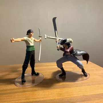 원피스 드라마틱 쇼케이스 조로 미호크 피규어 묶음 판매