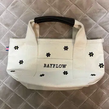 BAYFROW 데이지 로고 토트백