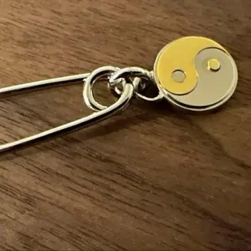 세이프티 핑 키링 음양 모티브 JAM HOME MADE