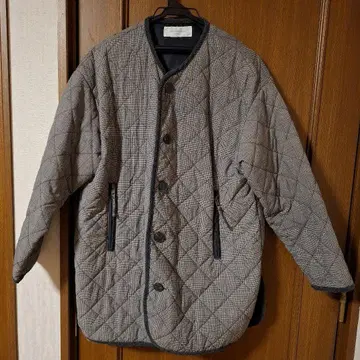 퀼팅 자켓 그레이 계열