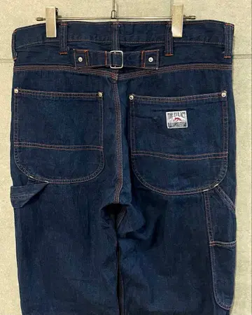 THE EVILACT 이블액트 더블니 데님 페인터 팬츠