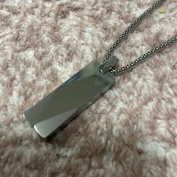 남성용 텅스텐 목걸이 50cm