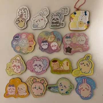 치이카와 (먼작귀) 마그네츠 14개 덤 쿠키 키홀더
