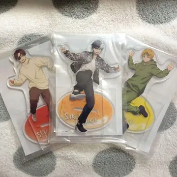 윈브레 벚꽃 소방 뉴이 아크릴 스탠드 럭키 쿠지 C상 윈드브레이커