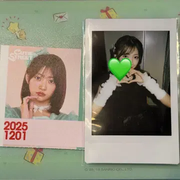 이타쿠라 카나 생일 폴라로이드