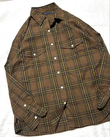 프레임워크 24AW 체크 플란넬 셔츠