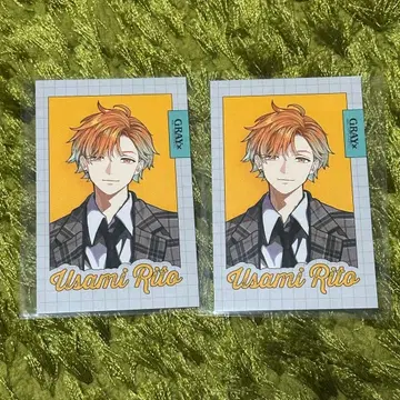 우사미 리토 GRAY x ACCENT 폴라로이드풍 카드