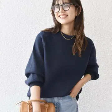 택 포함 새상품 쉽스에니 밀라노리브 스탠드넥 풀오버 니트