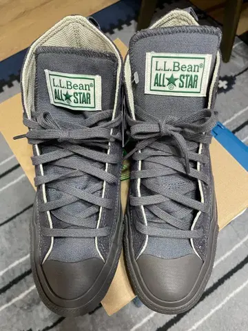 L.L.Bean ALL STAR 그레이 하이컷 스니커즈
