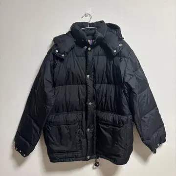 2WAY GAIJIN MADE HIMALAYA 후드 다운 S 블랙