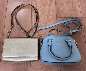 케이트 스페이드 라이트 블루 숄더백 2세트