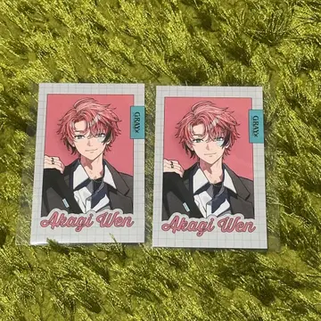 아카기 웬 GRAY x ACCENT 폴라로이드풍 카드