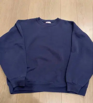 Hanes 프리미엄 웨이트 맨투맨 90s OVY