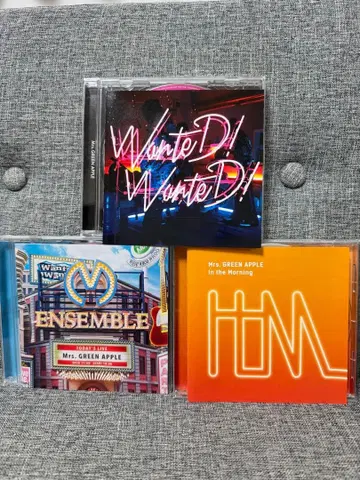 Mrs. GREEN APPLE CD 3장 세트