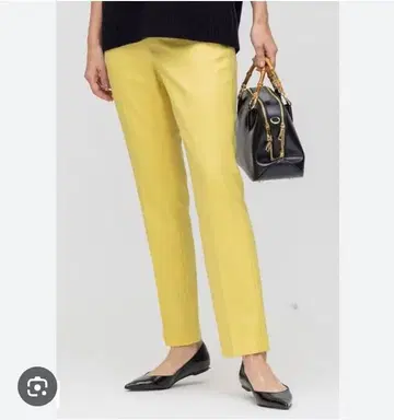 23구 삭소니 울 테이퍼드 팬츠