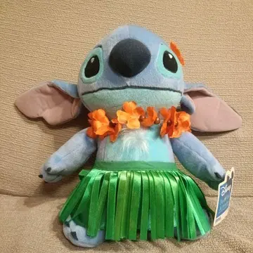 당시 물건 스티치 봉제 인형 플라 댄스 하와이안