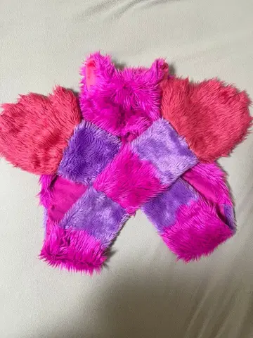 체셔 고양이 후드 부착 머플러 도쿄 디즈니 리조트 머플러 팬캡