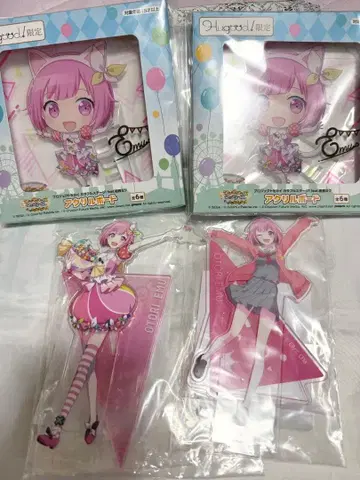 호우 에무 아크릴 스탠드 아크릴 보트 4종 세트