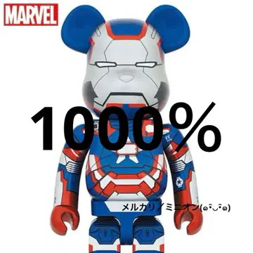 베어브릭 1000% IRON PATRIOT 아이언 패트리어트