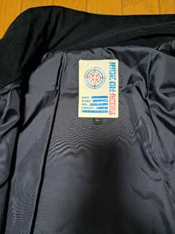 RIDE ON AEGIS 올리브 그린 점퍼 L