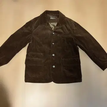 FREE STAGE 브라운 코듀로이 테일러드 자켓 M