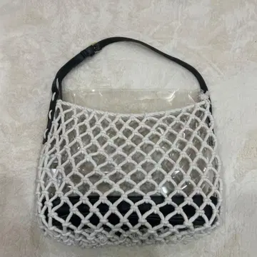즉시 구매 가능 여성용 차오패닉 여름 그물 가방 비닐