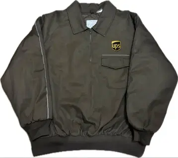 us 구제 의류 워크 자켓 하프 지퍼 풀오버