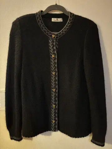 일본제 블랙 니트 가디건