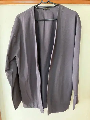 그레이 가디건 L 사이즈 아오야마 양복