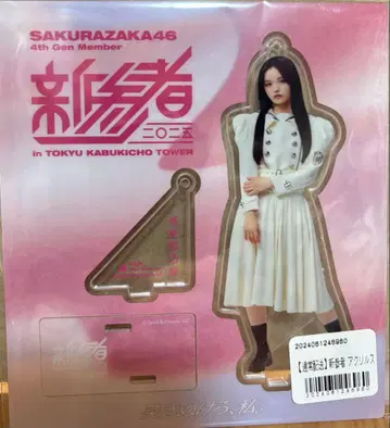 사쿠라자카46 아사이 코노미 신참자 아크릴 스탠드 (익명 배송