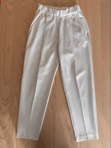 OHGA ohga 마쉬멜로우 팬츠 보통 기장 밀크 S 사이즈